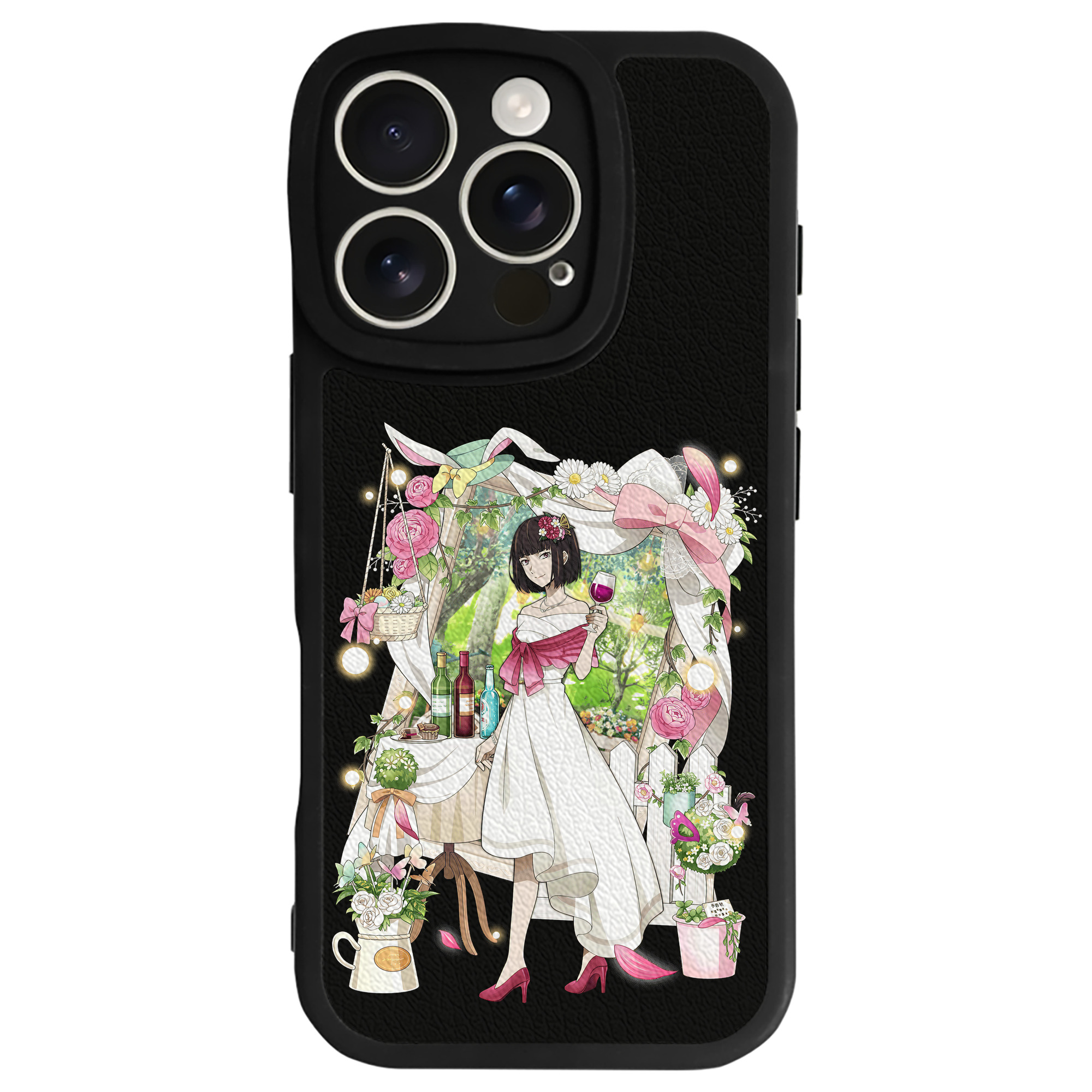 （画像用） 文豪ストレイドッグス Bungo Stray Dogs 【iPhone 16シリーズ対応】シリコンスマホケース（レザー調） 材質：シリコン